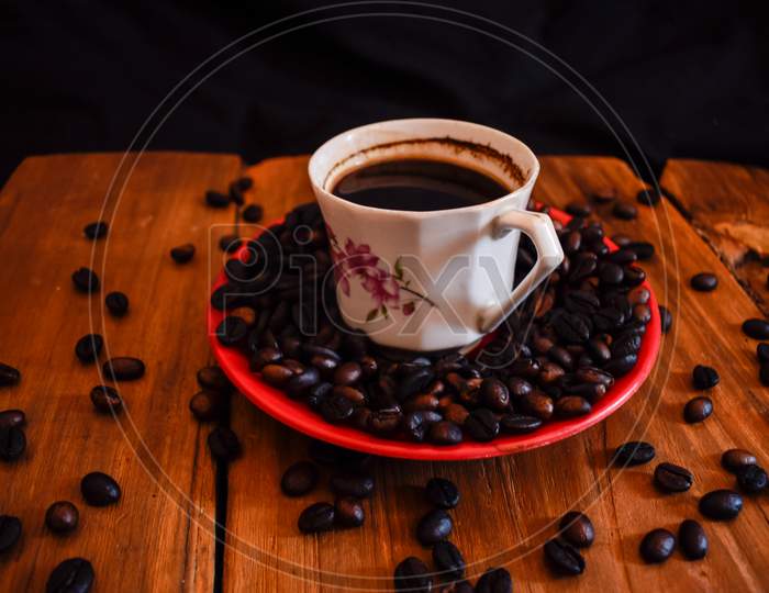 A delicious cup of coffee to add excitement to start the activity