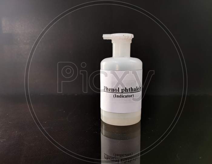 Plastic Bottle Filled With Reagent Solution 4