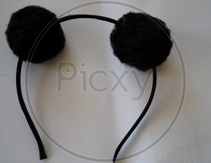 Hair Band, Headband Or Hair Hoop Isolated On White Background. Hair Accessory For Little Girls Or Women Ideal For Styling.