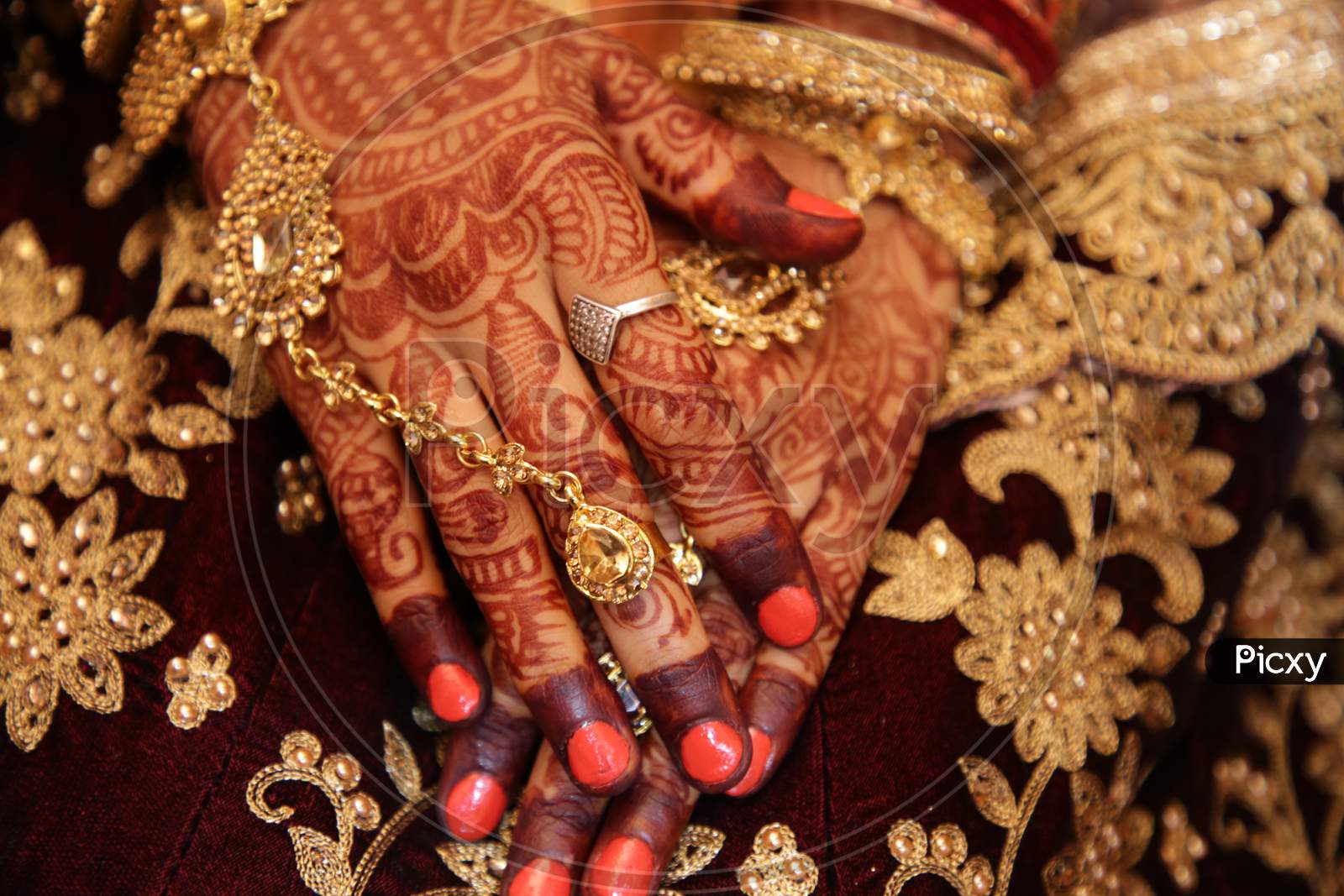 indian bridal mehndi