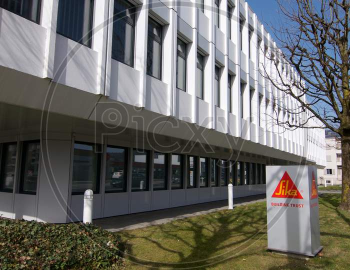 Sika Ag Company Headquarters In Zug, Switzerland