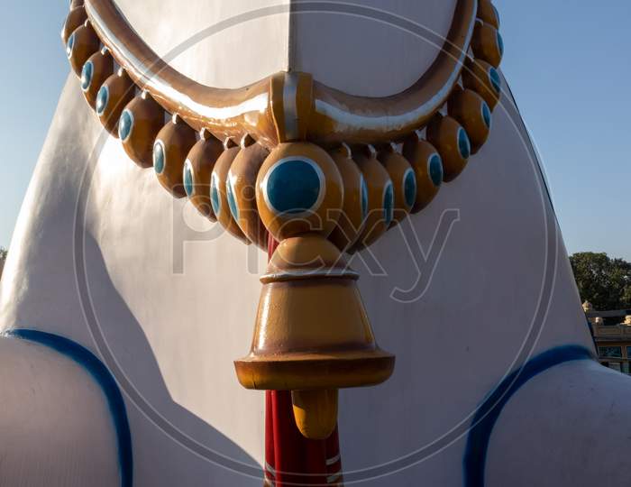 Statue of Nandi- The Ride of Lord Shiva at Rameshwar Baba Temple