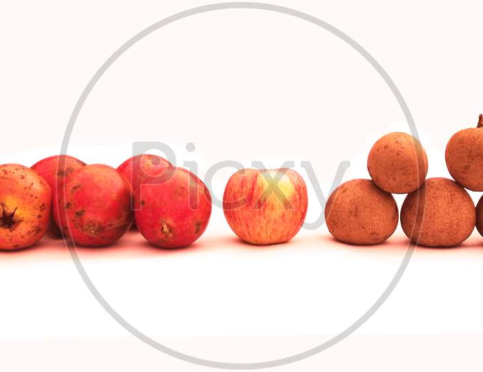 Fresh fruits  displayed with with background, closeup image, marketing, sale, fruit marketing