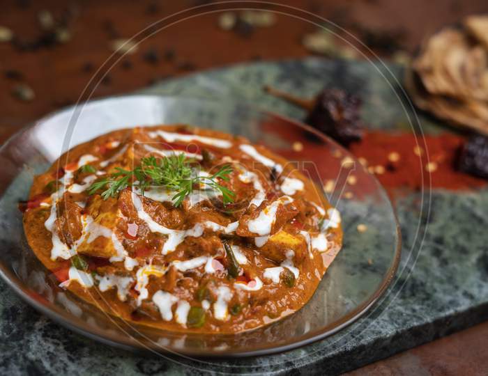 Dal Makhani Or Daal Makhni Is A Popular Food From Punjab / India Made