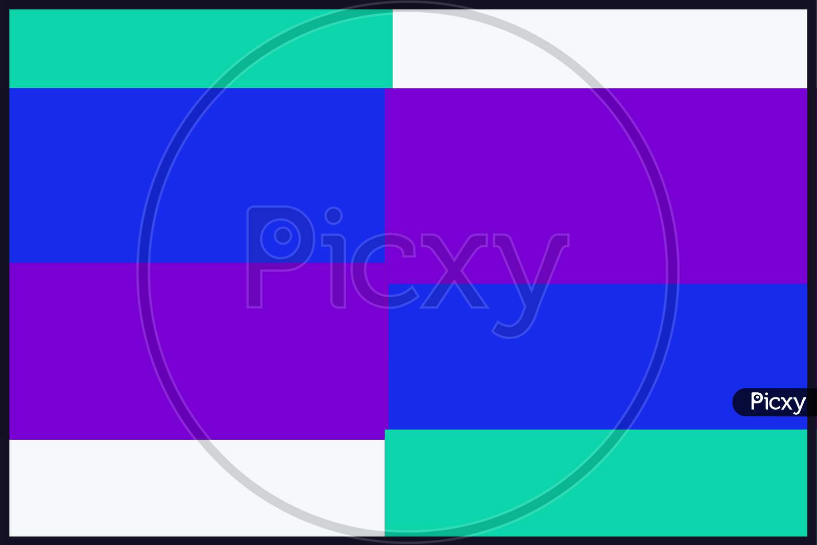 Colored Abstract Or Illustration For Video Background