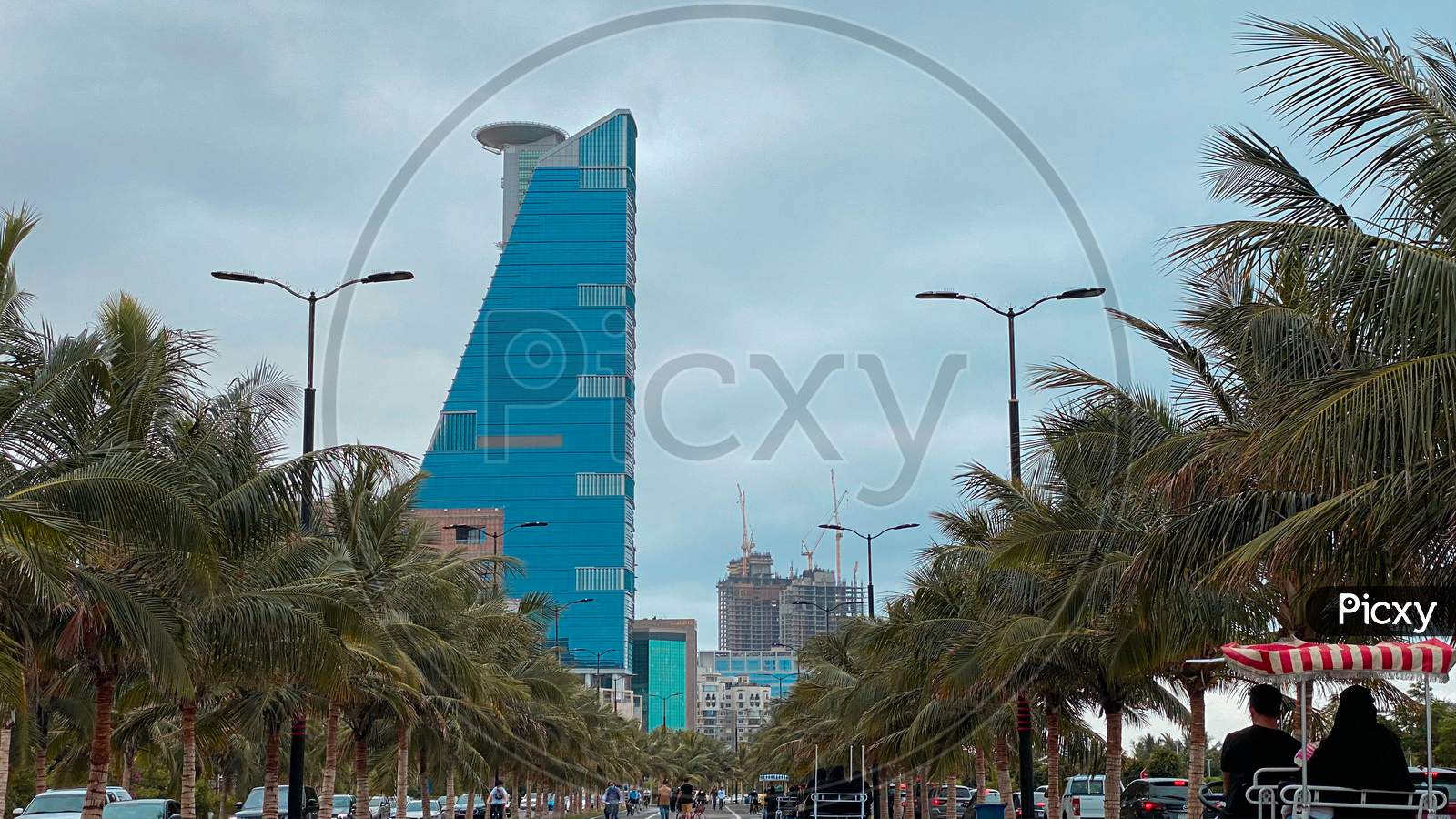Sky Scrapper In Corniche, Jeddah, Saudi Arabia, 2021