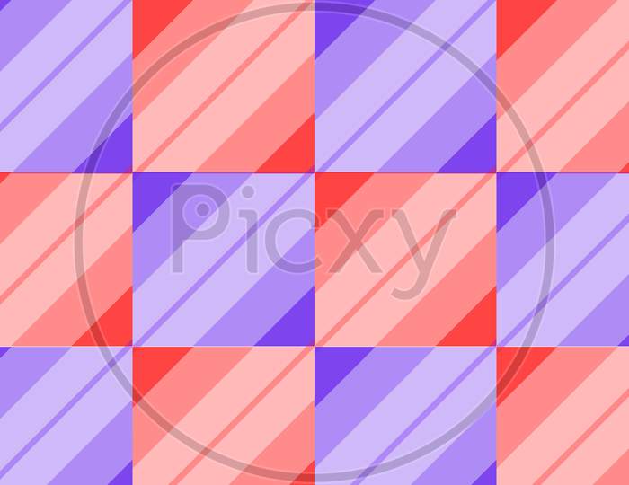 Red And Blue Shades Abstract Or Illustration For Video Background