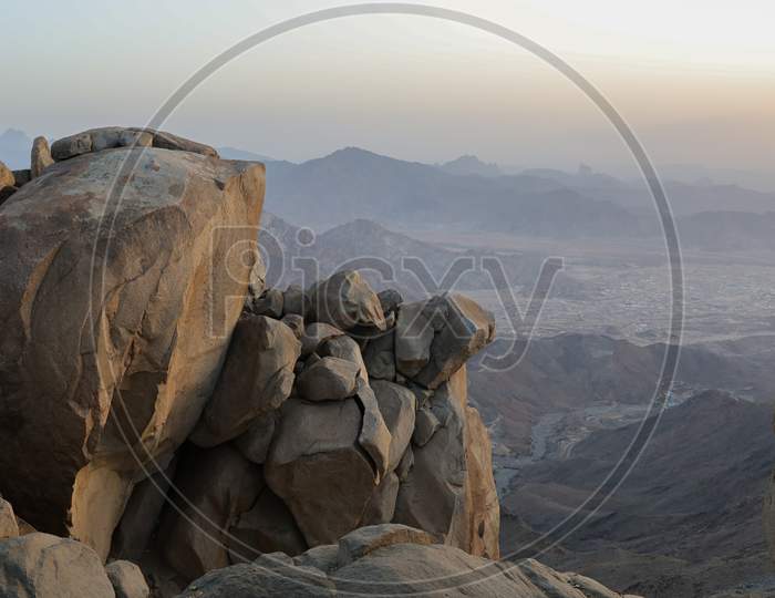 Mountains Of Al Taif, Saudi Arabia