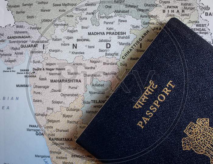 Passport For Travelling Purpose. Passport Of Indian Citizens. Republic Of India Passports.