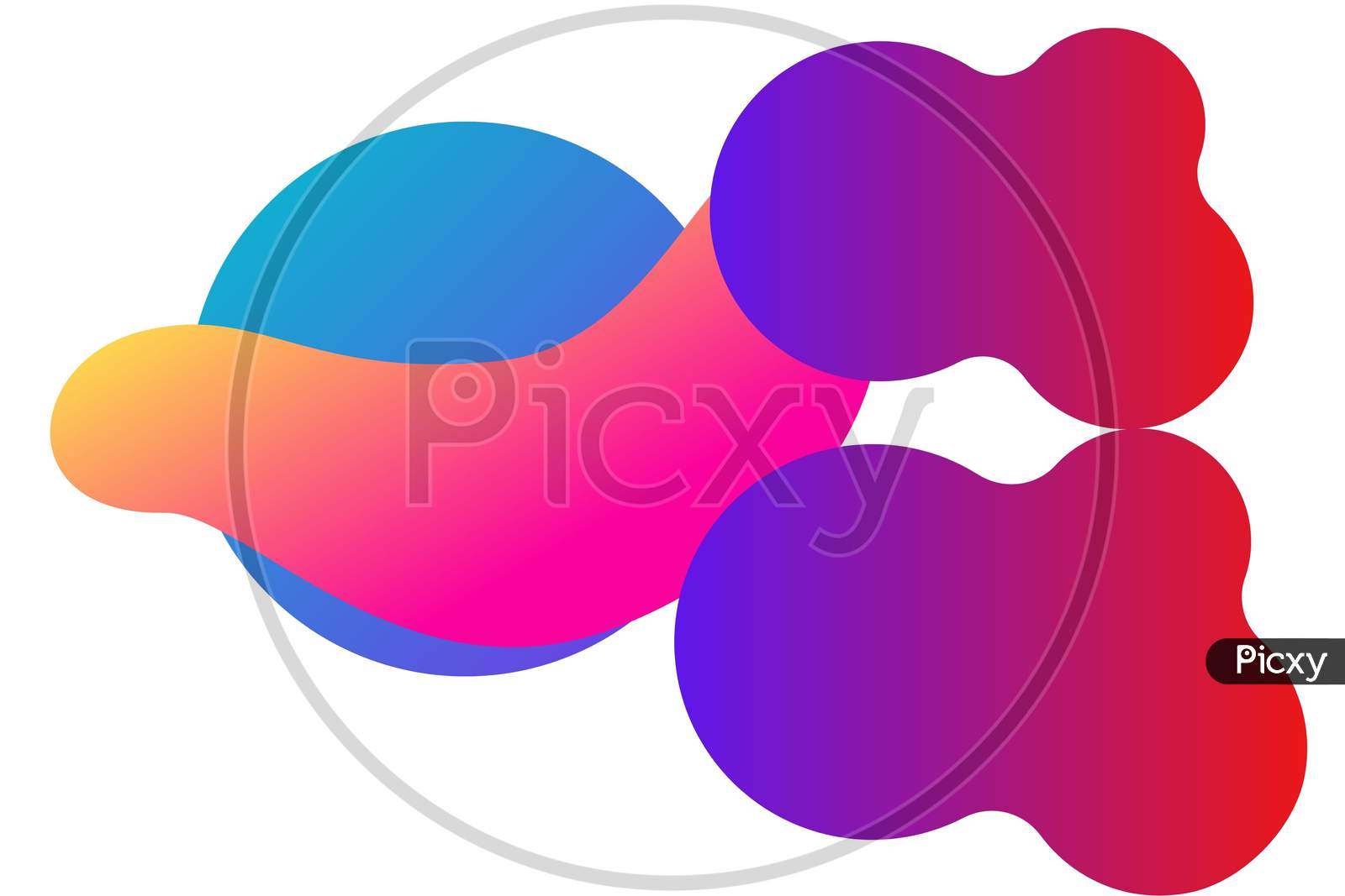 Geometric Shapes Abstract Or Illustration For Video Background