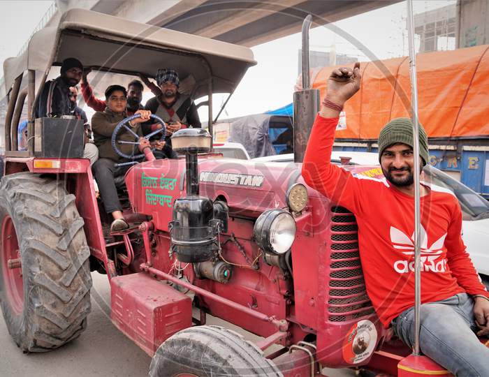 Farmers' Protest Visuals Tikri Border 17 January 2021