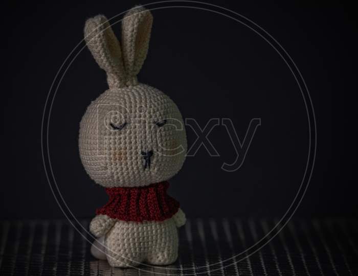 A,Woven,Bunny,Soft,Toy