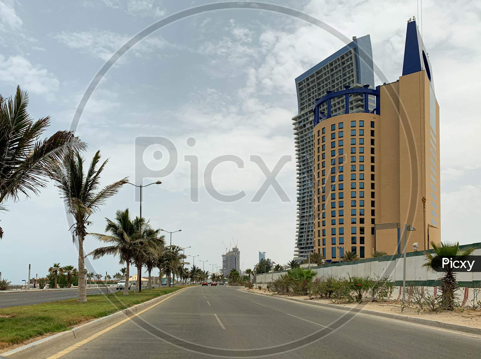 Hotel,Building,In,Cornice,,Jeddah,,Saudi,Arabia,,June,2019