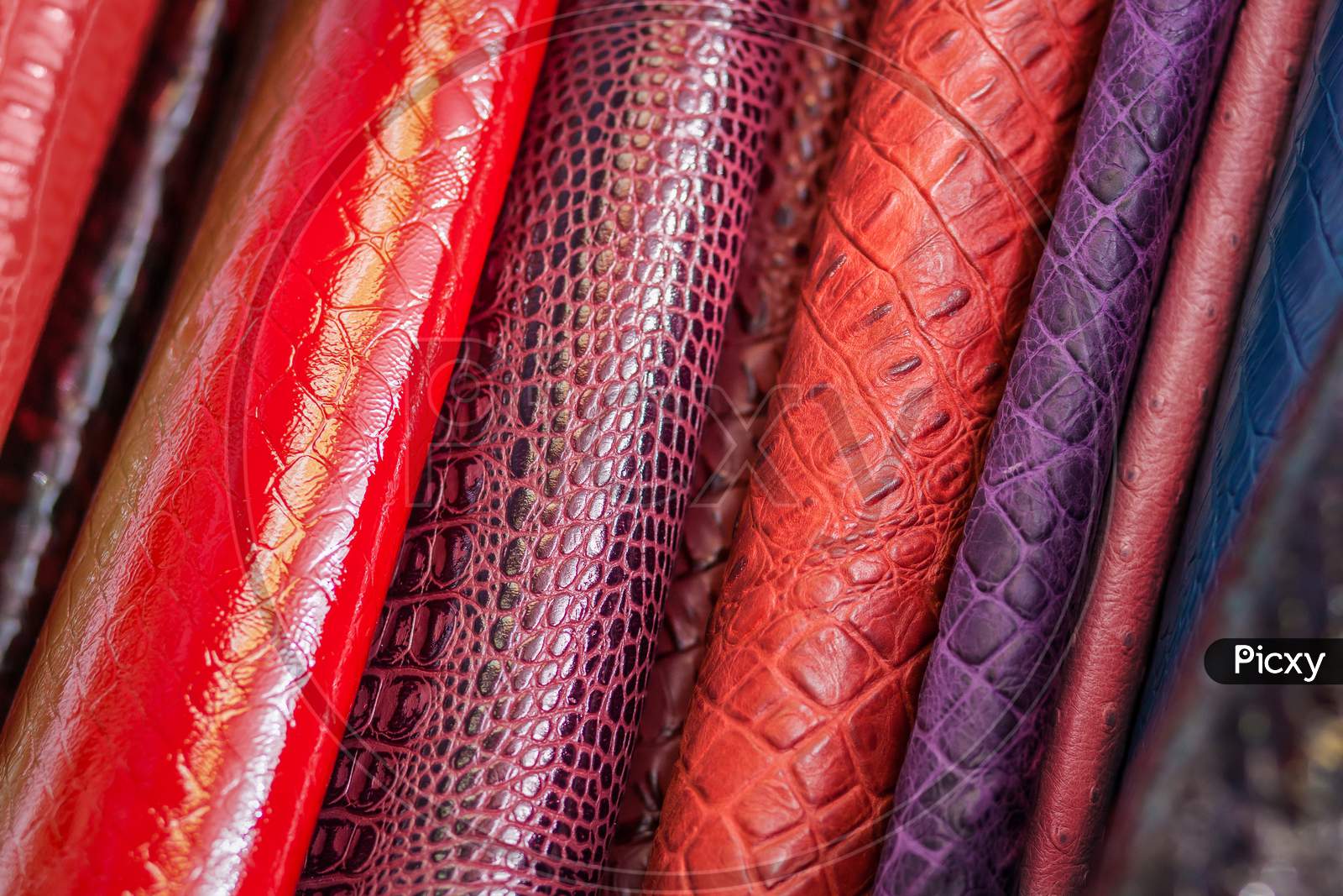Pattern Made Of Genuine Leather