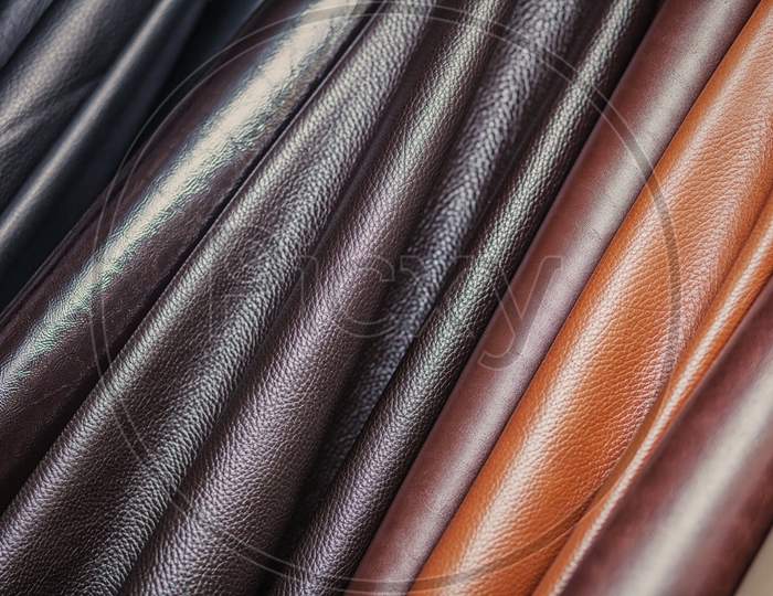Pattern Made Of Genuine Leather