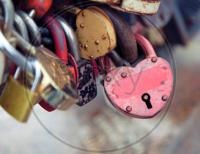 Heart  Locks For Lovers