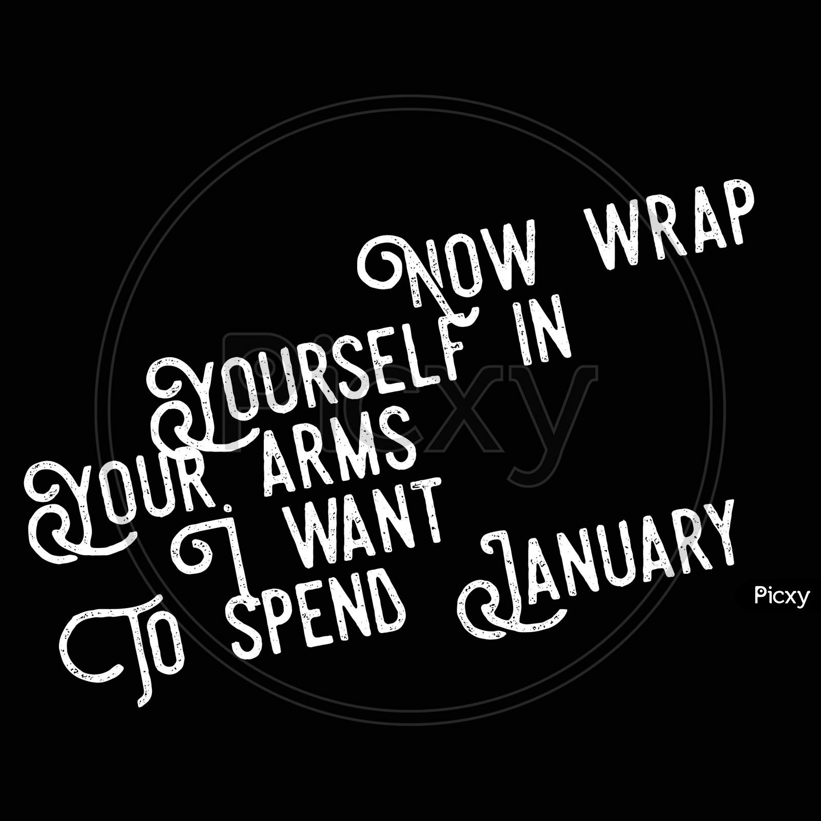 I want to spend January