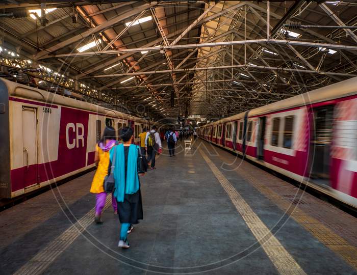 Mumbai Suburban Railway, One Of The Busiest Commuter Rail Systems In The World Having Most Severe Overcrowding In The World
