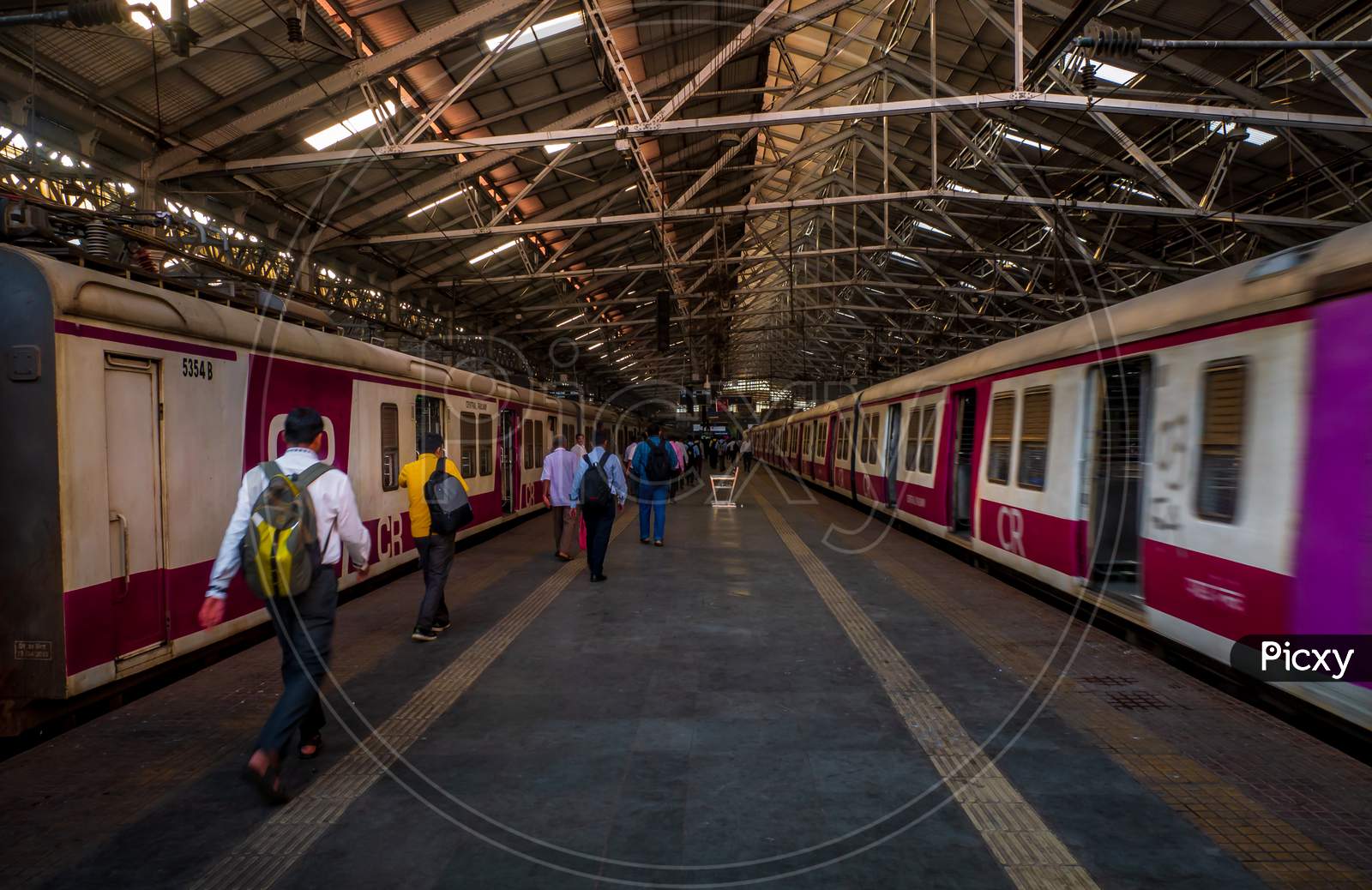 Mumbai Suburban Railway, One Of The Busiest Commuter Rail Systems In The World Having Most Severe Overcrowding In The World