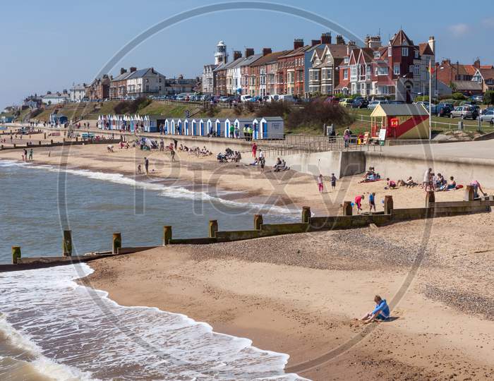 View Of The Beach At Southwold