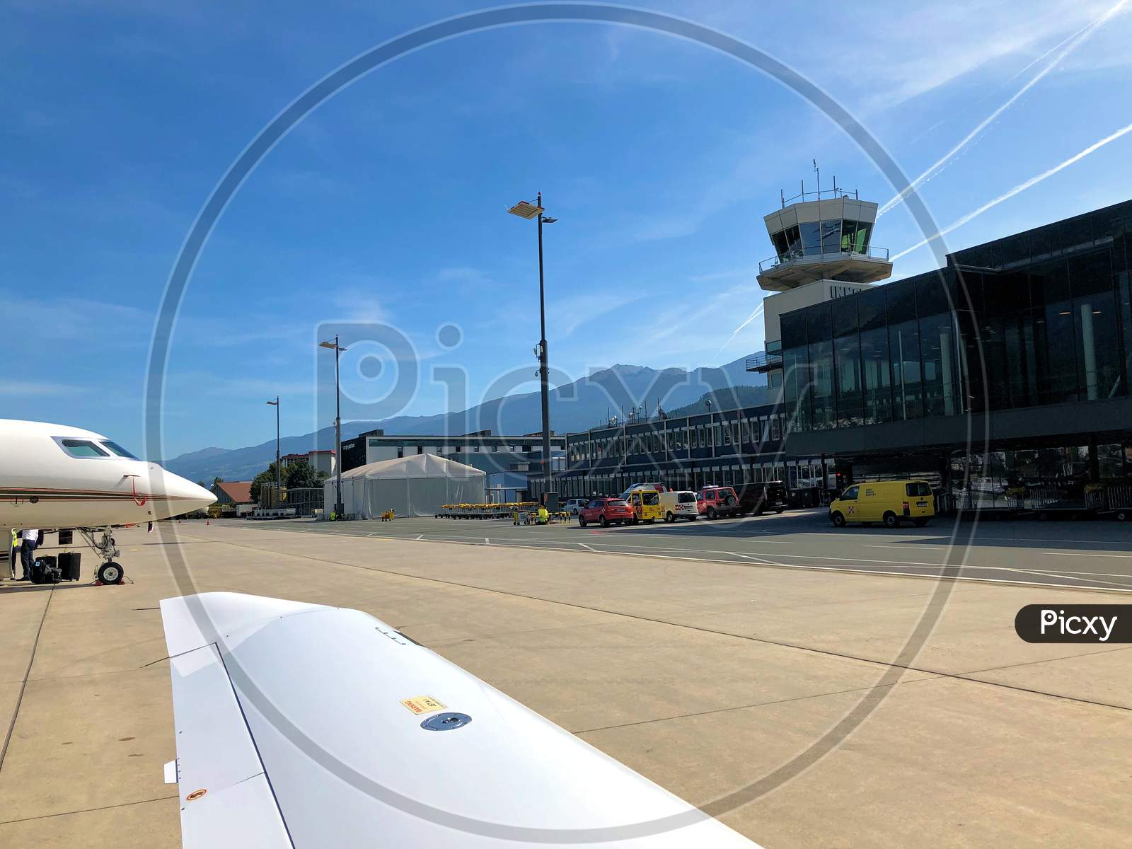 Innsbruck International Airport In Austria 20.9.2019