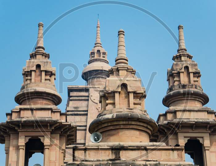 Top Of A Temple In Sarnath