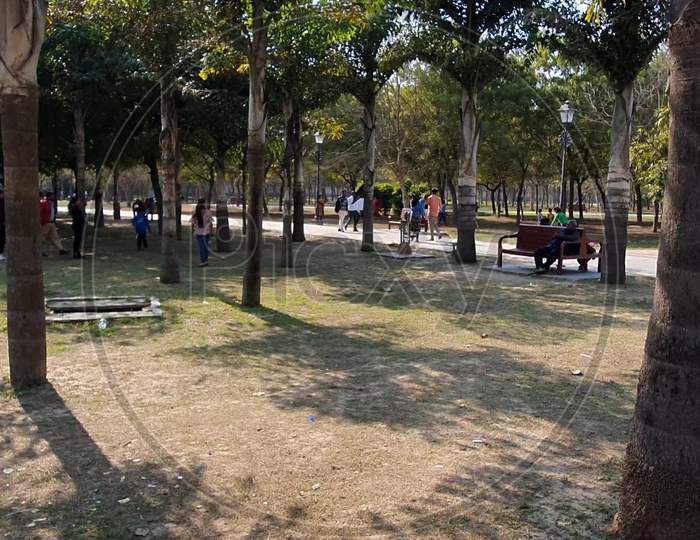 Janeshwar Mishra Park gomti nager lucknow