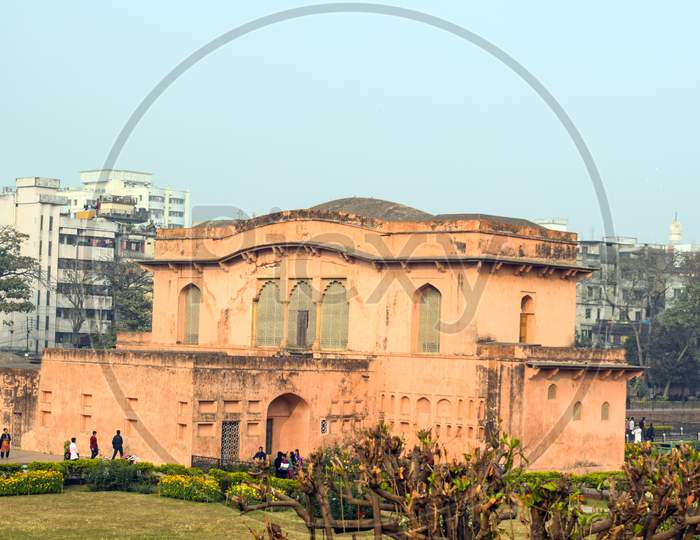Main Structure Of Lalbag Kella, Historical Place In Dhaka City. Dhaka, Bangladesh.