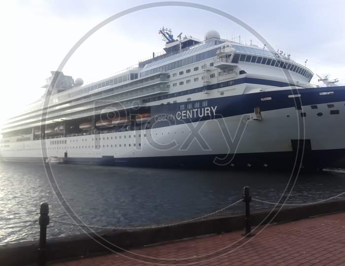 Canada ,Victoria Septemper2 2014 ,Celebrity Century Docked In The Port
