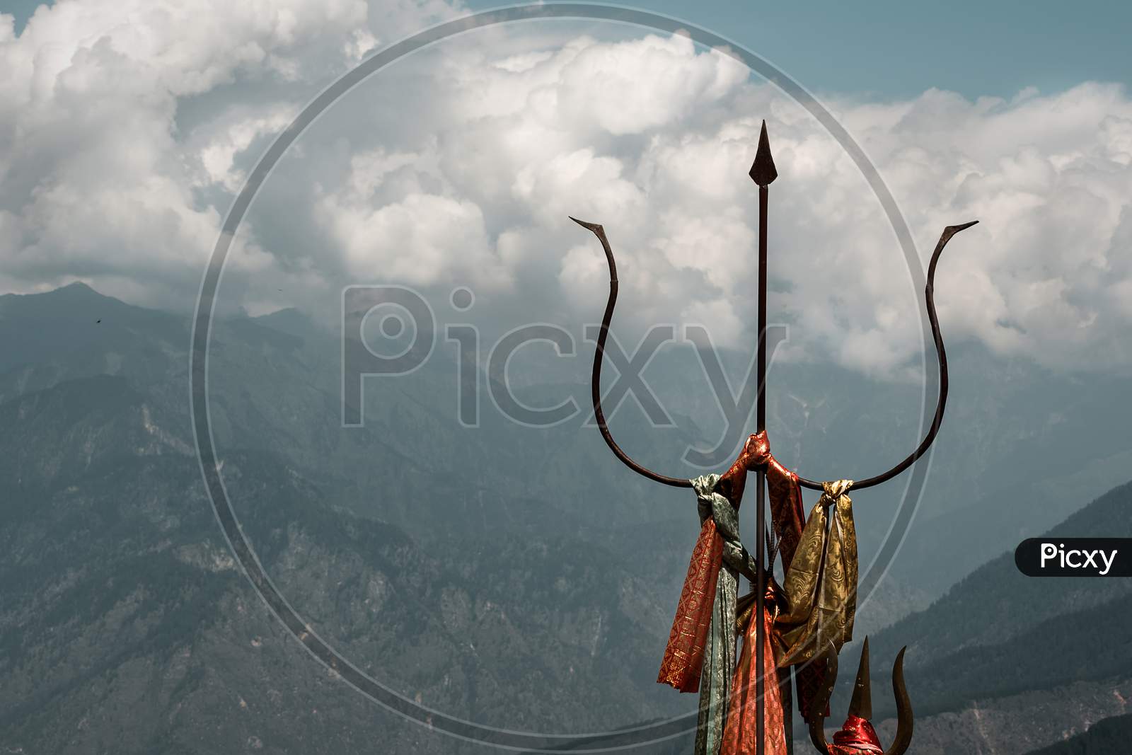 Trishul in Himalayas