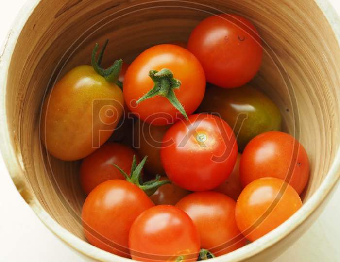 It is a beautiful natural tomato