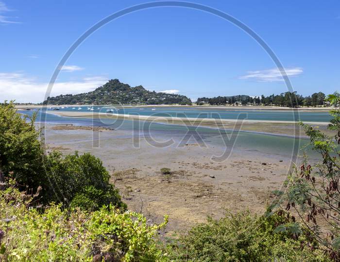 View Of Tairua Inlet In New Zealand