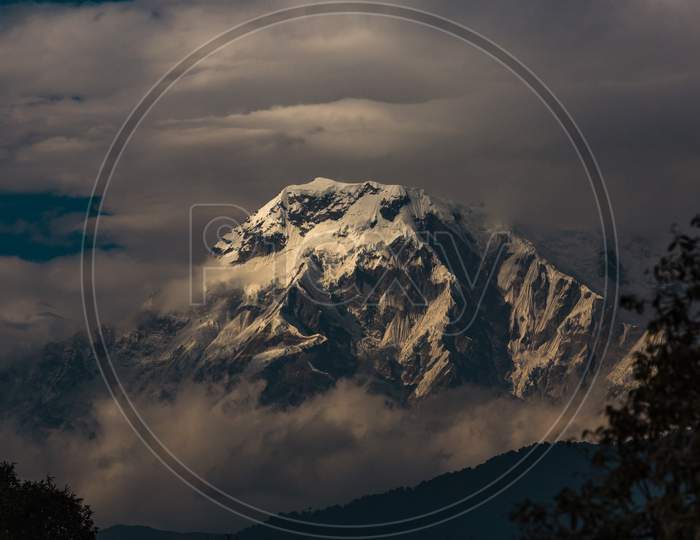 Annapurna Mountains Captured From Pokhara.