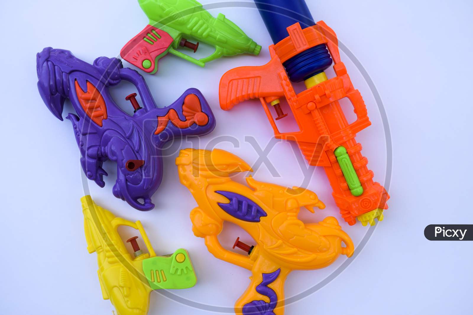 image-of-pichkari-a-water-gun-or-toy-gun-used-as-props-to-shoot-water