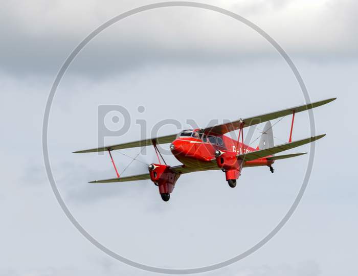 De Havilland Dh90 Dragonfly At Shoreham Airshow