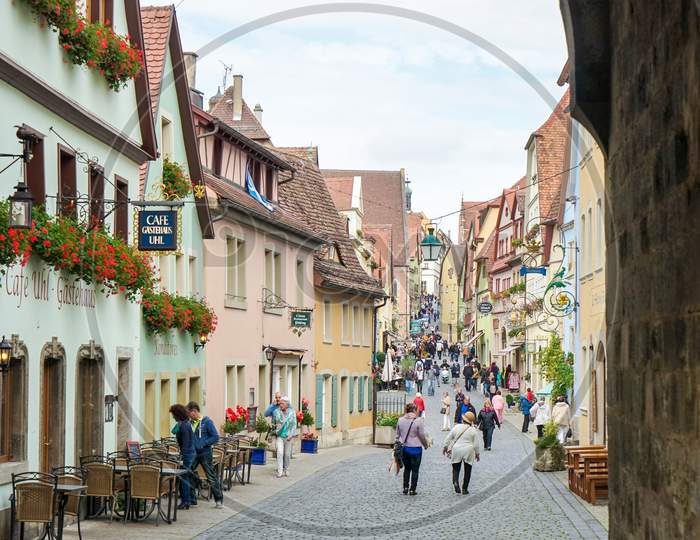 Medieval City Of Rothenburg