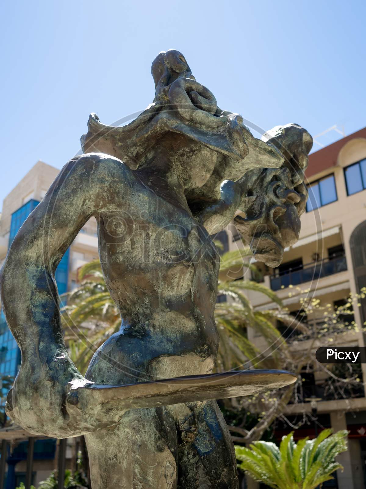 Marbella, Andalucia/Spain _ May 4 : Salvador Dali Sculpture In Marbella Spain On May 4, 2014