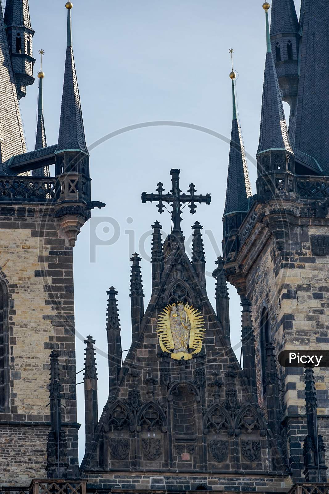 Church Of Our Lady Before Tyn In Prague