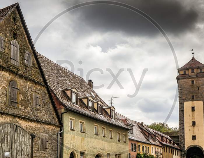 Old Buildings In Rothenburg