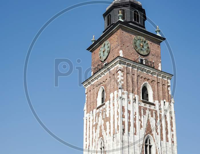 Town Hall Tower Market Square In Krakow