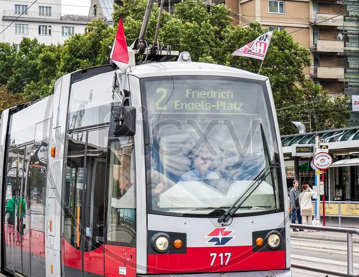 Tram In Vienna