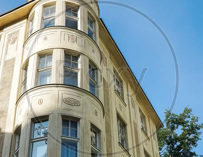 Apartment Block In The Jewish Quarter Of Prague