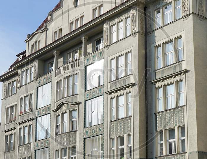 Jewish Apartment Block In Prague