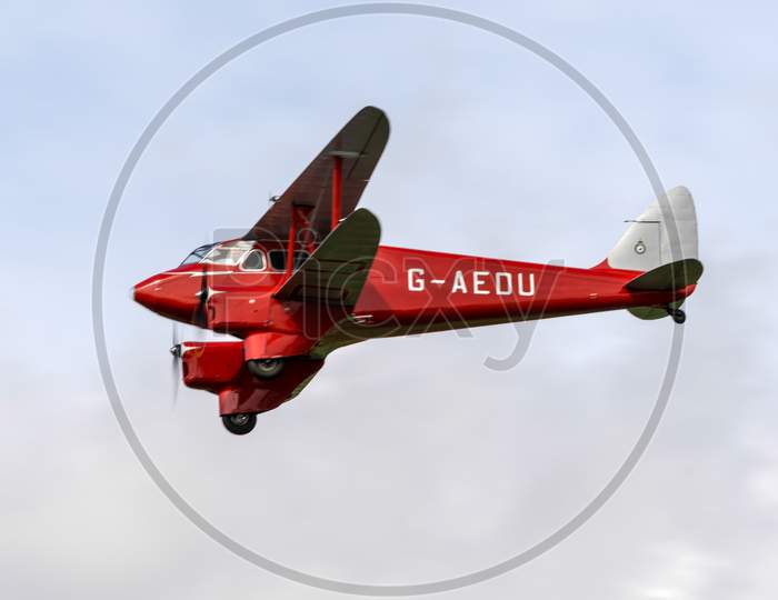 De Havilland Dh90 Dragonfly At Shoreham Airshow