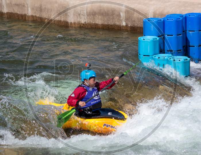 Water Sports At The Cardiff International White Water Centre