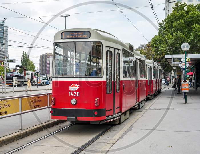 Tram In Vienna