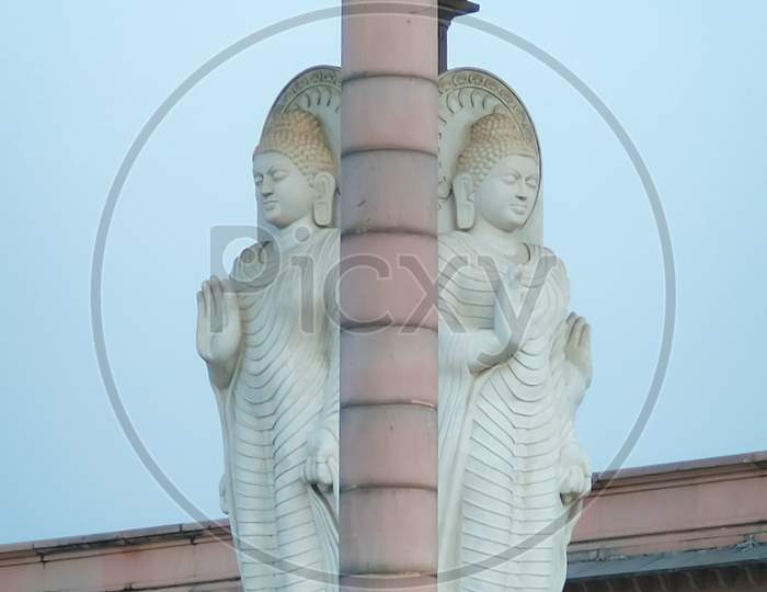 Lord Gautam Buddha Statue in Lucknow , India
