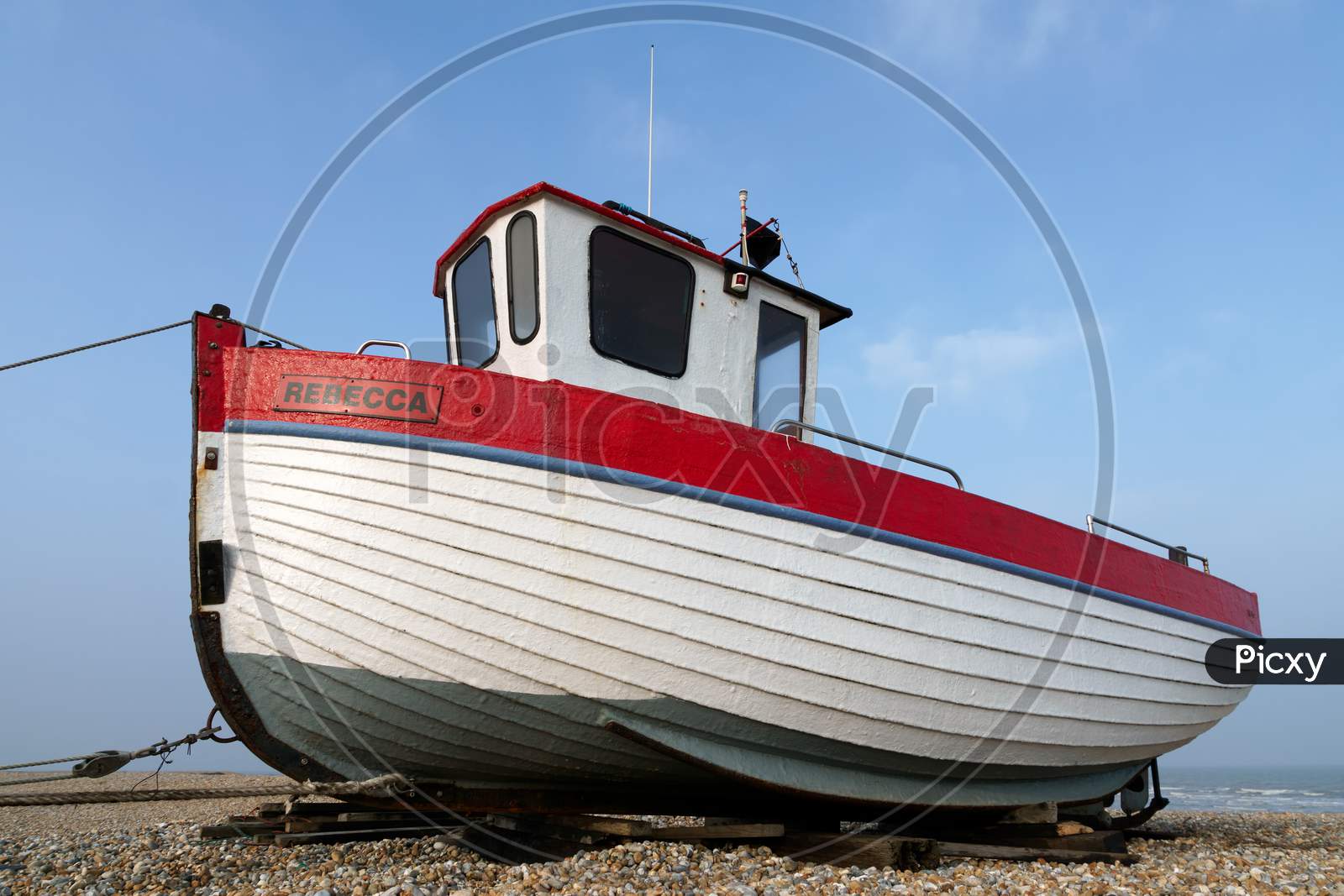 Fishing Boat On The Beach At Dungeness