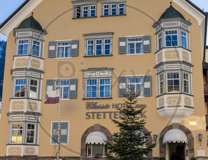 View Of The Hotel Stetteneck In Ortisei