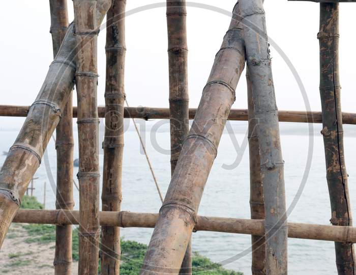 Bamboo Fence And Wall For Safety
